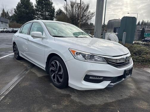 White 2016 Honda Accord EX-L