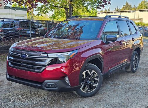 Crimson Red 2026 Subaru Forester Premium