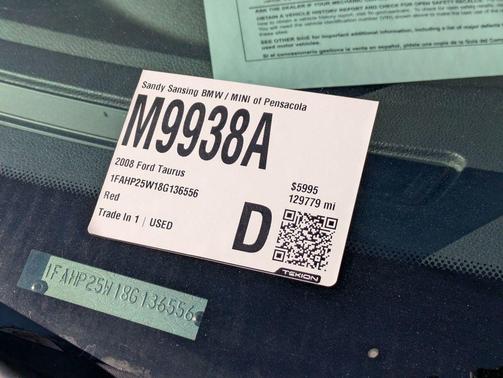 2008 Ford Taurus Limited