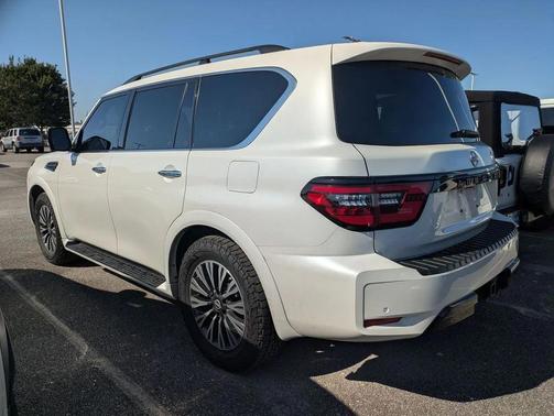 Aspen White Tricoat 2023 Nissan Armada SL 4WD