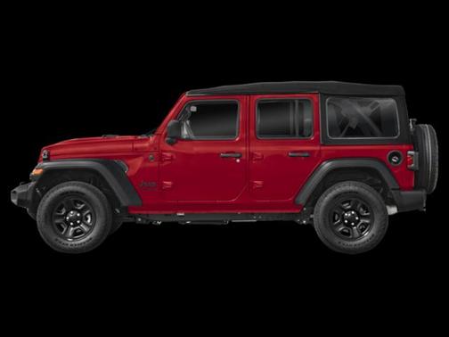 Firecracker Red Clearcoat 2024 Jeep Wrangler 4-Door Sahara 4x4