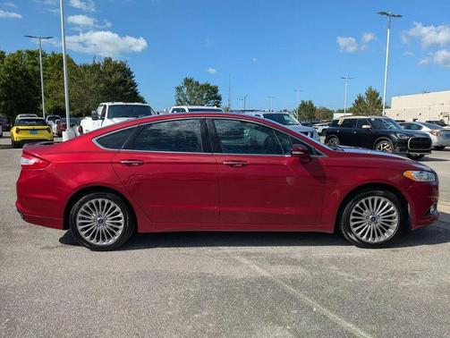 Ruby Red Metallic 2014 Ford Fusion Titanium