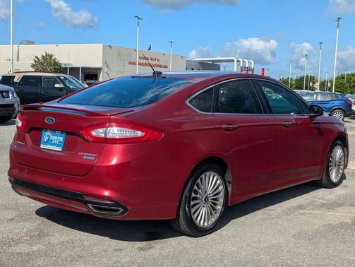 Ruby Red Metallic 2014 Ford Fusion Titanium