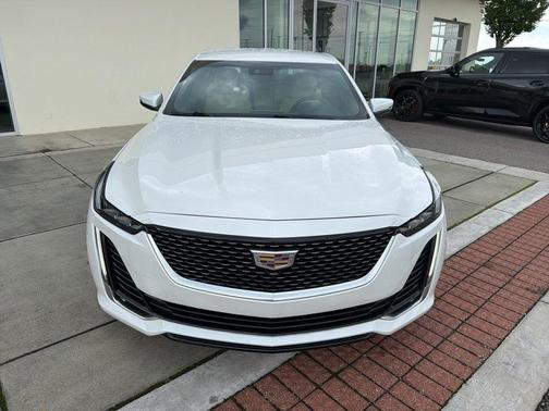 Crystal White Tricoat 2020 Cadillac CT5 Luxury RWD