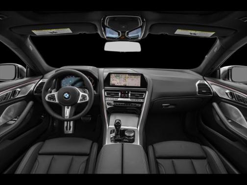 Black Sapphire Metallic 2021 BMW M850 Gran Coupe xDrive