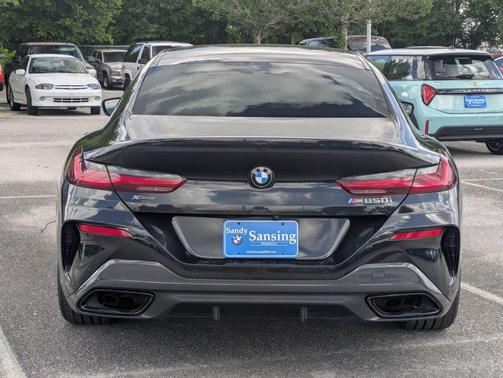 Black Sapphire Metallic 2021 BMW M850 Gran Coupe xDrive