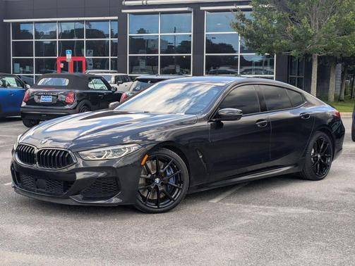 Black Sapphire Metallic 2021 BMW M850 Gran Coupe xDrive