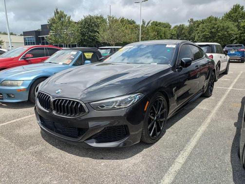Black Sapphire Metallic 2021 BMW M850 Gran Coupe xDrive