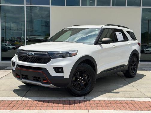 STAR WHITE MET TRI-COAT 2022 Ford Explorer Timberline