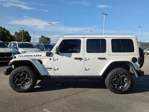 Bright White Clearcoat 2022 Jeep Wrangler Unlimited 4xe Rubicon