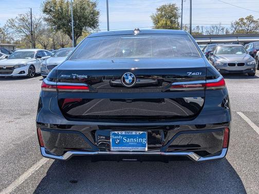 Black 2024 BMW 740 xDrive