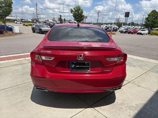 San Marino Red 2021 Honda Accord Sport 1.5T