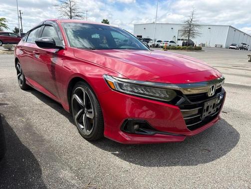 San Marino Red 2021 Honda Accord Sport 1.5T