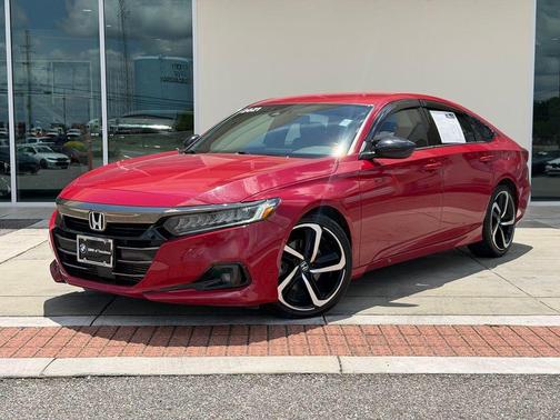 San Marino Red 2021 Honda Accord Sport 1.5T