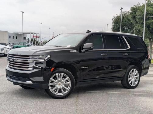 Black 2021 Chevrolet Tahoe 4WD High Country