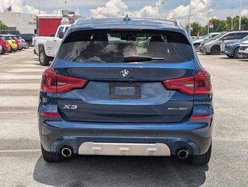 Phytonic Blue Metallic 2020 BMW X3 xDrive30i