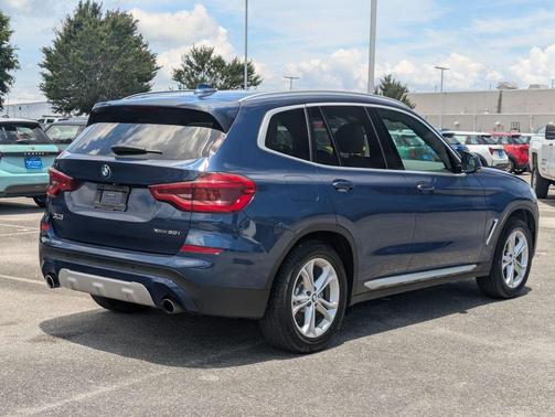 Phytonic Blue Metallic 2020 BMW X3 xDrive30i