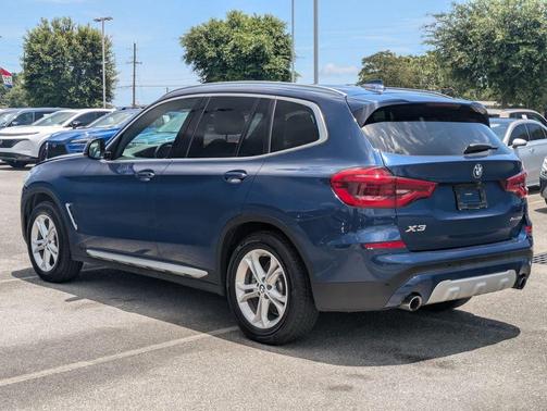 Phytonic Blue Metallic 2020 BMW X3 xDrive30i