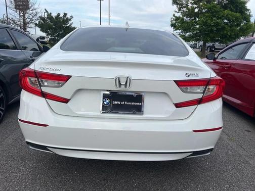 White 2018 Honda Accord EX-L