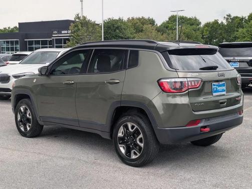 Olive Green Pearlcoat 2018 Jeep Compass Trailhawk