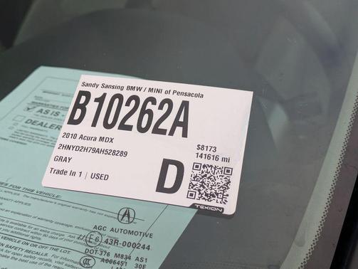 2010 Acura MDX 3.7 L Advance