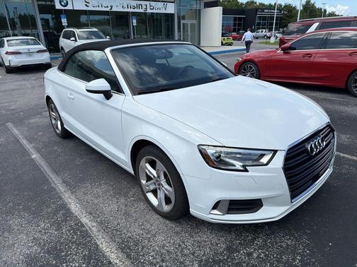 White 2018 Audi A3 2.0T Premium