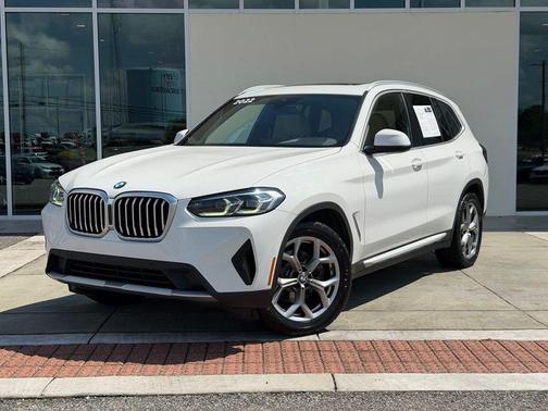 Alpine White 2022 BMW X3 sDrive30i