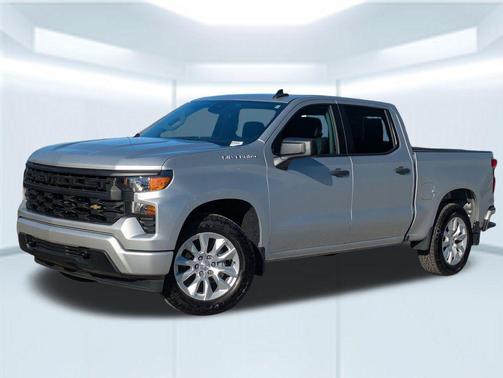 Silver Ice Metallic 2022 Chevrolet Silverado 1500 Custom