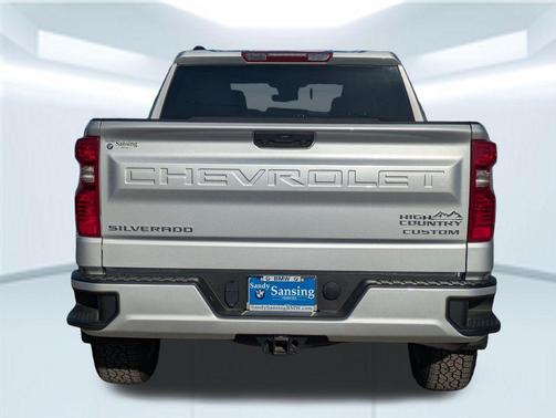 Silver Ice Metallic 2022 Chevrolet Silverado 1500 Custom