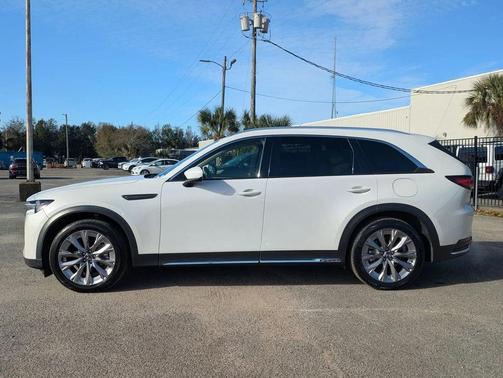 Rhodium White Premium 2024 Mazda CX-90 3.3 Turbo Premium