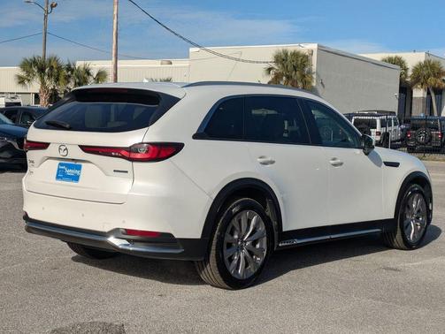 Rhodium White Premium 2024 Mazda CX-90 3.3 Turbo Premium