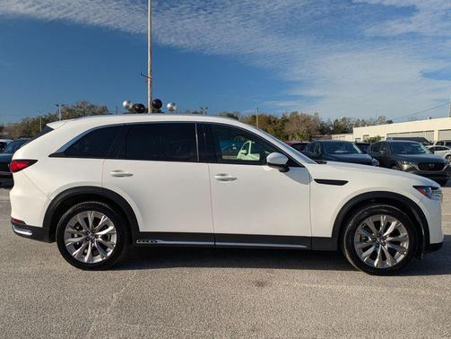 Rhodium White Premium 2024 Mazda CX-90 3.3 Turbo Premium