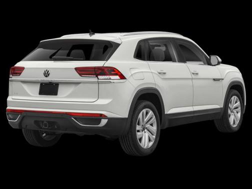 Pure White 2023 Volkswagen Atlas Cross Sport 2.0T SE w/Technology