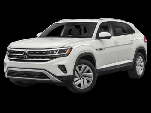 Pure White 2023 Volkswagen Atlas Cross Sport 2.0T SE w/Technology