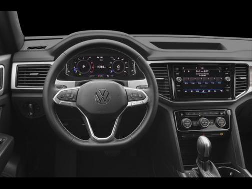 Pure White 2023 Volkswagen Atlas Cross Sport 2.0T SE w/Technology