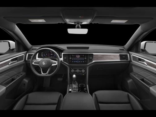 Pure White 2023 Volkswagen Atlas Cross Sport 2.0T SE w/Technology
