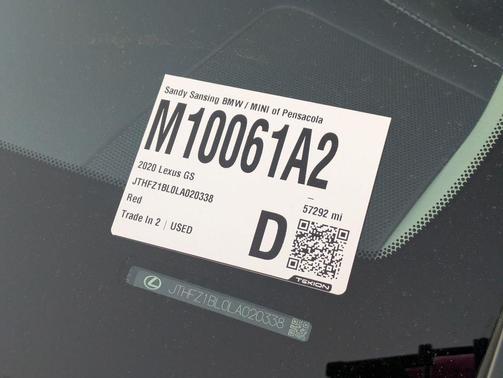 2020 Lexus GS 350 Base