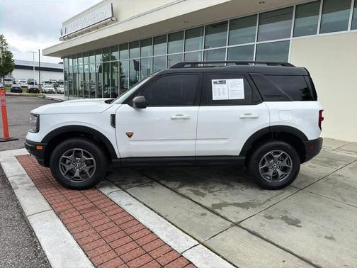 OXFORD WHITE 2022 Ford Bronco Sport Badlands
