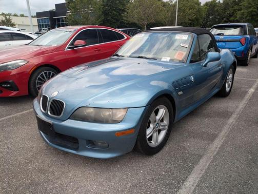 Blue 2000 BMW Z3 2.3 Roadster