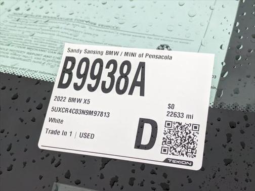 2022 BMW X5 sDrive40i