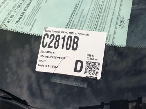 2014 BMW X1 sDrive 28i