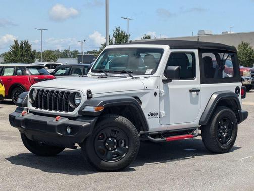 Bright White Clearcoat 2024 Jeep Wrangler Sport