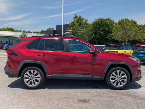 Ruby Flare Pearl 2021 Toyota RAV4 XLE Premium