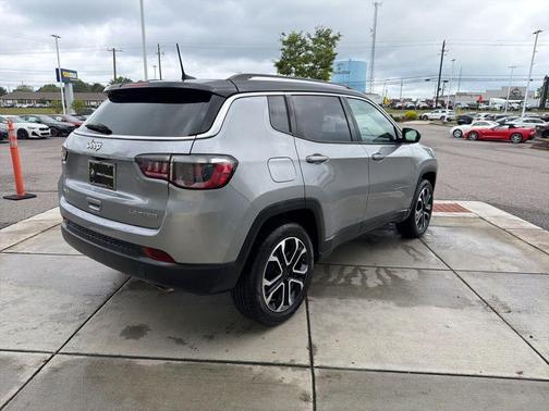 Billet Silver Metallic Clearcoat 2022 Jeep Compass Limited