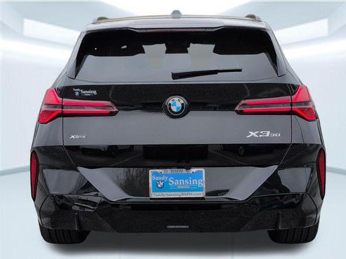Black Sapphire Metallic 2026 BMW X3 30 xDrive