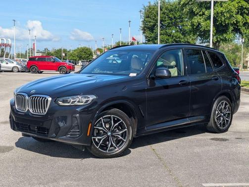 Carbon Black Metallic 2023 BMW X3 sDrive30i