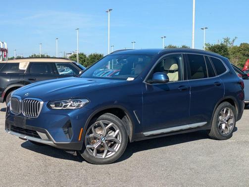 Phytonic Blue Metallic 2024 BMW X3 xDrive30i