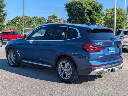 Phytonic Blue Metallic 2024 BMW X3 xDrive30i