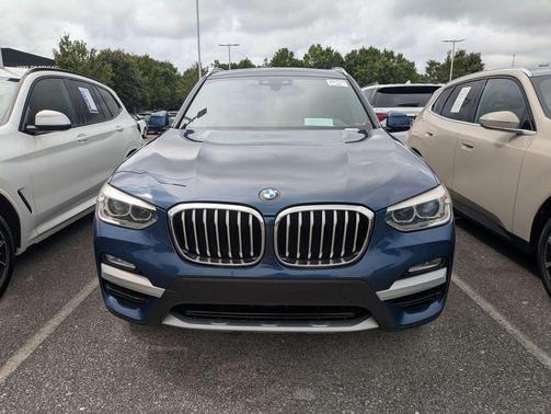 Phytonic Blue Metallic 2019 BMW X3 sDrive30i