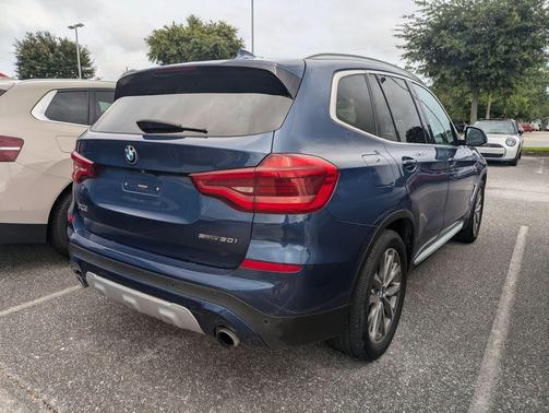 Phytonic Blue Metallic 2019 BMW X3 sDrive30i